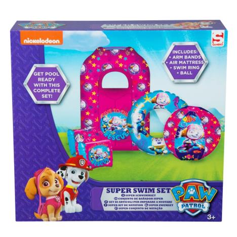 Paw Patrol Pink Super Swim Set Extra Image 1